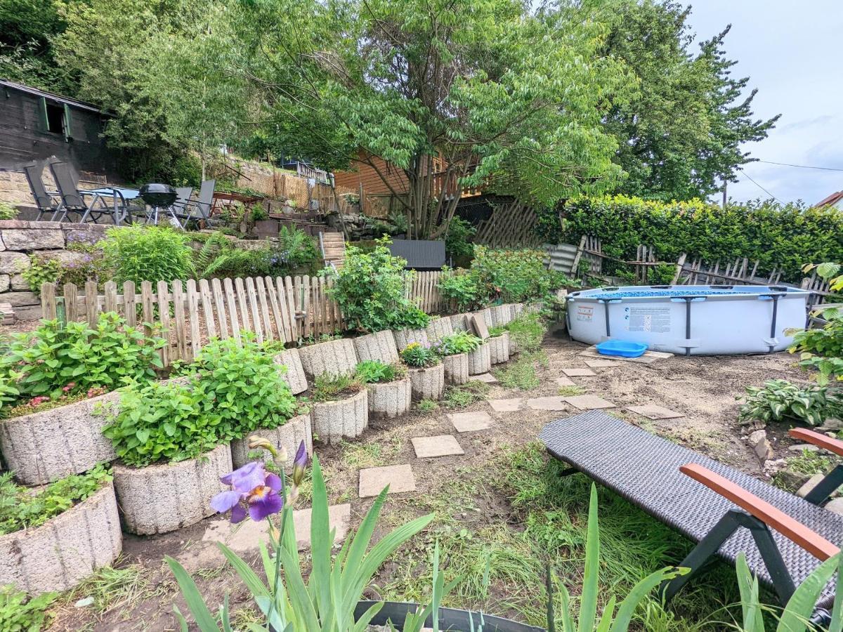 Gemütliche Wohnung - Pool, Garten, Grill, Ausblick - R1 Rathmannsdorf Exterior foto