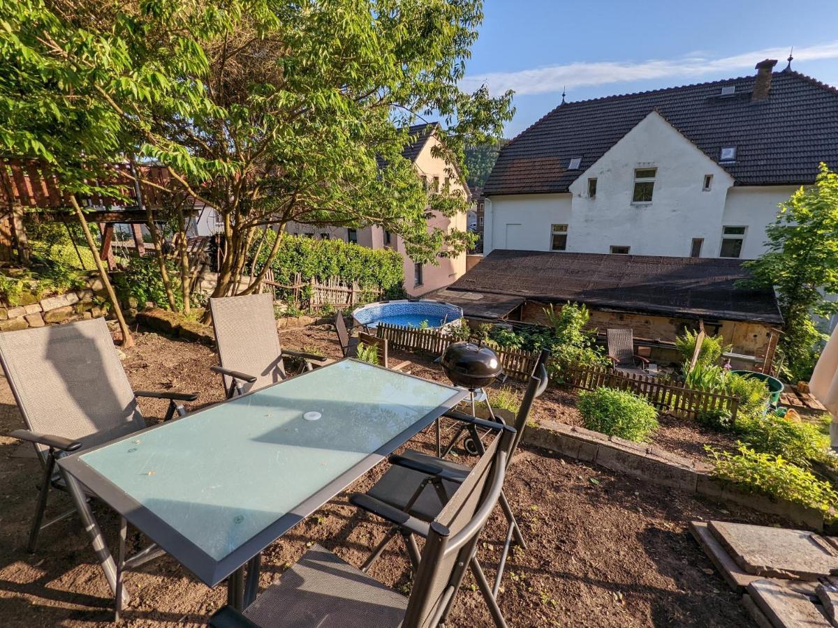 Gemütliche Wohnung - Pool, Garten, Grill, Ausblick - R1 Rathmannsdorf Exterior foto